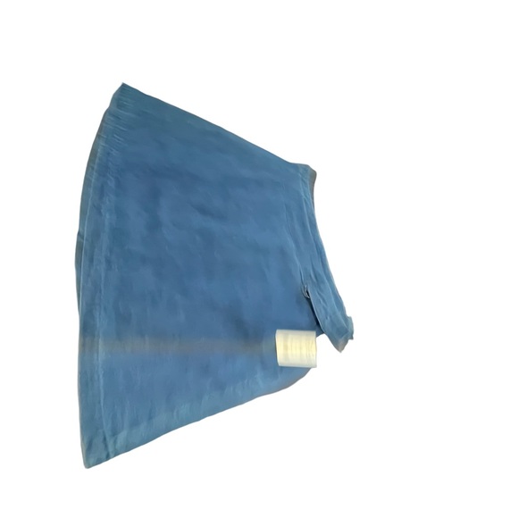 NWT Lerner womens  Denim Jean Skirt with Velcro Accent size 10 - Picture 3 of 11